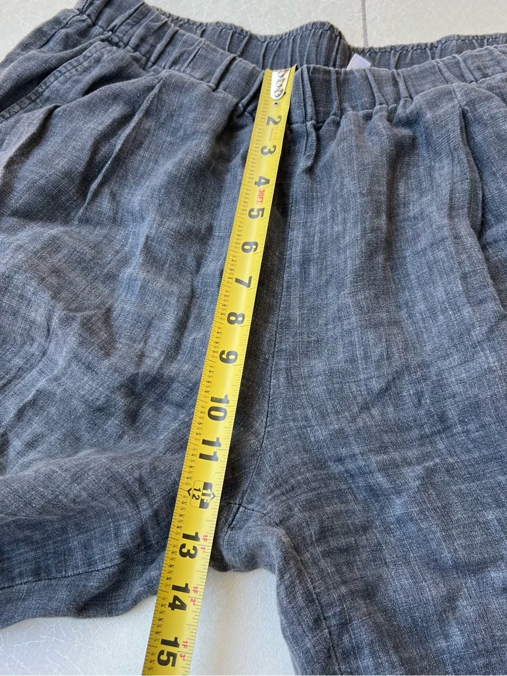Eileen Fisher 100% Organic Linen Pant Women Size M/M